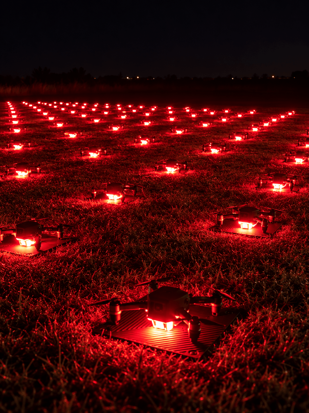 Drone grid